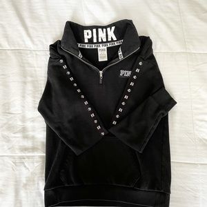 PINK Sweatshirt in black
